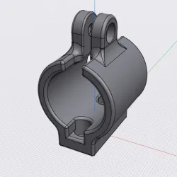 MLOK flashlight mount
