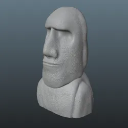 Moai Easter Statue