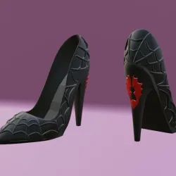 Monster High Elvira replica shoes