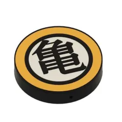 Muten roshi elf turtle logo wall lamp