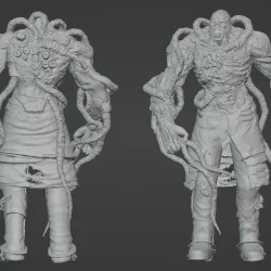 NEMESIS ULTRA-DETAILED FIGURE 3D MODEL