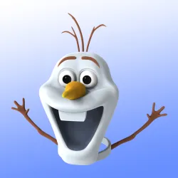 OLAF - FROZEN MUSICAL - MASK