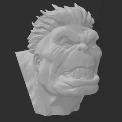 Planet Hulk Head Bust