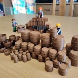 Playmobil Western Barrels and Pans