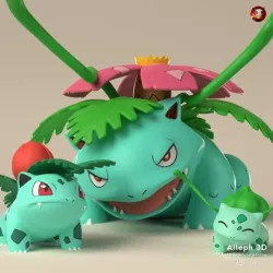 Pokemon bulbasaur evolution pack