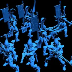 Poncey Space Elf Riflemen V2