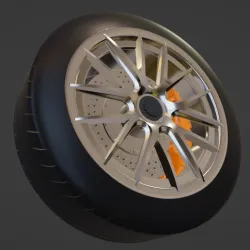 Porsche 911 GT2 RS wheel
