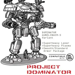 Project Dominator: Gunslinger-S (Superheavy Laser/Plasma/Smooth Armor)