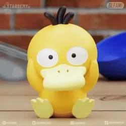 PSYDUCK 2 DIFFERENT MODELS CHIBI CUTE PRINT IN PLACE