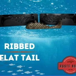 Ribbed "FT" 3 3/4 LURE MOLD