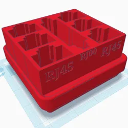 RJ45 - Gridfinity Base