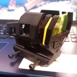 RMR Riser + Integrated Protector – Picatinny Mount – Airsoft STL