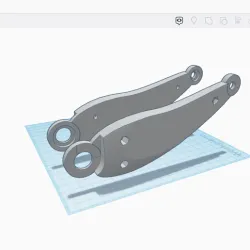 Robot leg body