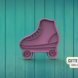 Roller Skate Skate Cookie Cutter