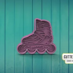 Rollers Patin Inline Skates Cookie cutter