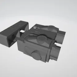 Runcam Peq / Dbal Camera Holder for Airsoft