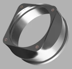 Saturn 2 adapter for 4 inch duct