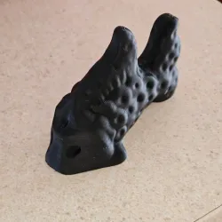 Scan of Fish sculpture decoration free