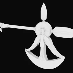 Scanor AXE stl for 3D printing 3D print model