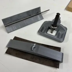 Scraper card holder