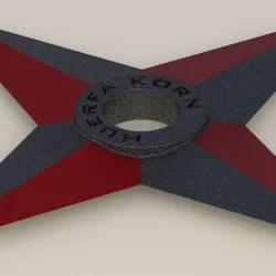 SHURIKEN WEAPON - NARUTO 4 PRONGS