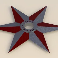 SHURIKEN WEAPON - NARUTO 6 POINTS