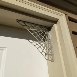 Spider web for corner of door