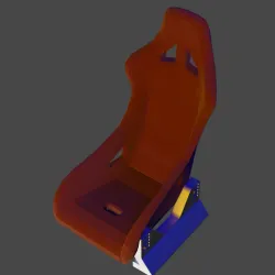 Sports seat "Bucket" style HotWheels
