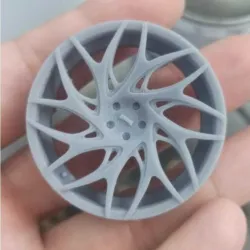 STL WHEEL DUB PIECE G.O.A.T