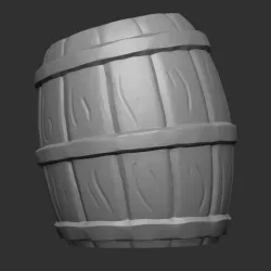 Stylized Barrel
