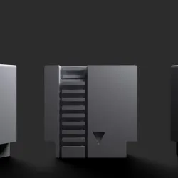 Stylized NES Cartridge