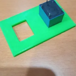 Support for two relays