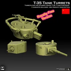 T35 Tank Turrets