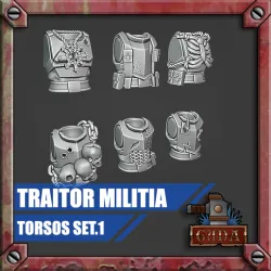Traitor Militia Torsos set 1