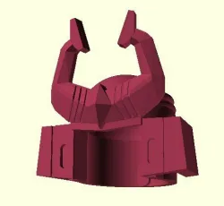 TRANSFORMERS G1 BLUDGEON HELMET
