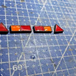 Triangulo Catadioptric trailer 1/16 scale RC