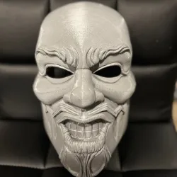 Uncle Howdy Bray Wyatt Mask WWE Superstar *includes Bo Dallas cut version