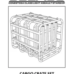USS SULACO CARGO CRATE SET
