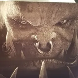 Varok Saufang lithophane WoW Orc