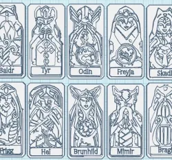 Viking Gods game Orlog of Assasins Creed Valhalla