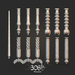 Wands Handles Volume 2 - Hogwarts Legacy
