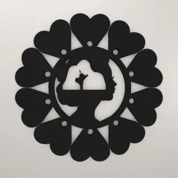 Women Love Wall Decoration WARAJ43