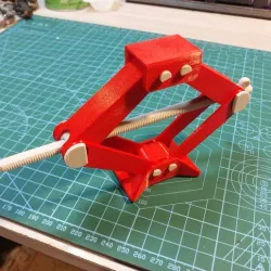Working Mechanical Jack - Working Mechanical Jack - Support GPU or Decoration