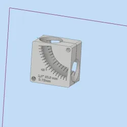 3d print file for 2.5"  63,5 mm Radius 75mm Elbow Cutting Fixture.