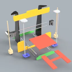 3D printed 3D printer (Anet A8)