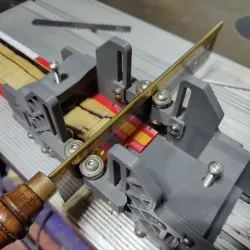 3D PRINTED FRET SLOTTING MITREBOX