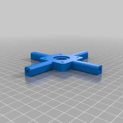 4" PVC Reducer stepper mount - (nema17) [48mm body/22mm collar]