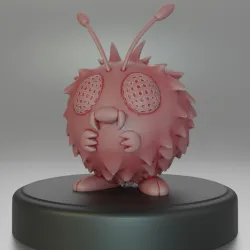 48- Venonat Pokemon Figure
