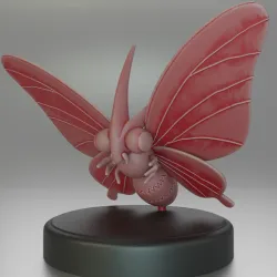 49- Venomoth Pokemon Figure