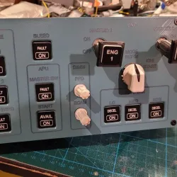 A320 CUSTOM ENGINE PANEL